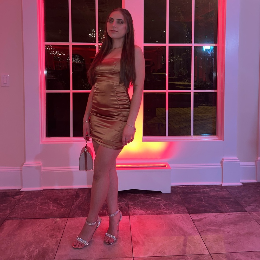 Satin dress